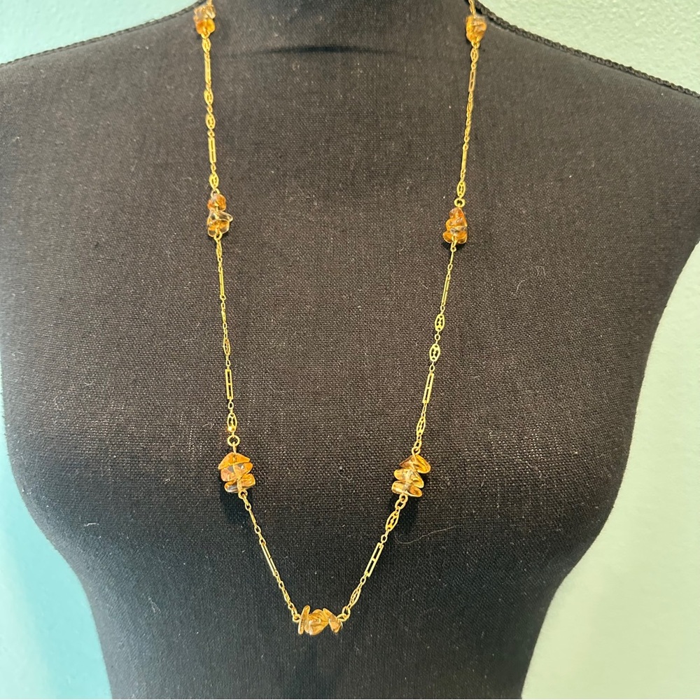 Amber necklace